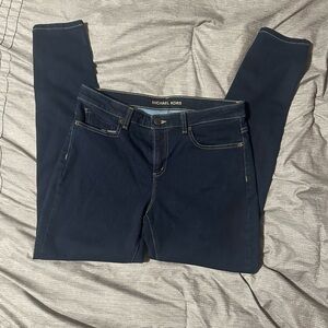 Michael Kors Women's Deep Blue Jeggings